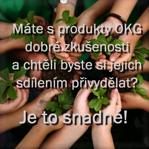 info pro zájemce o přivýdělek